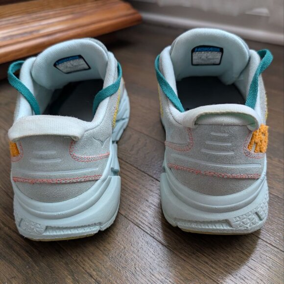 Hoka One One U Clifton L Embroidery Sneaker Shoes, Size Men 9.5 / Women 10,5 US - Picture 11 of 14